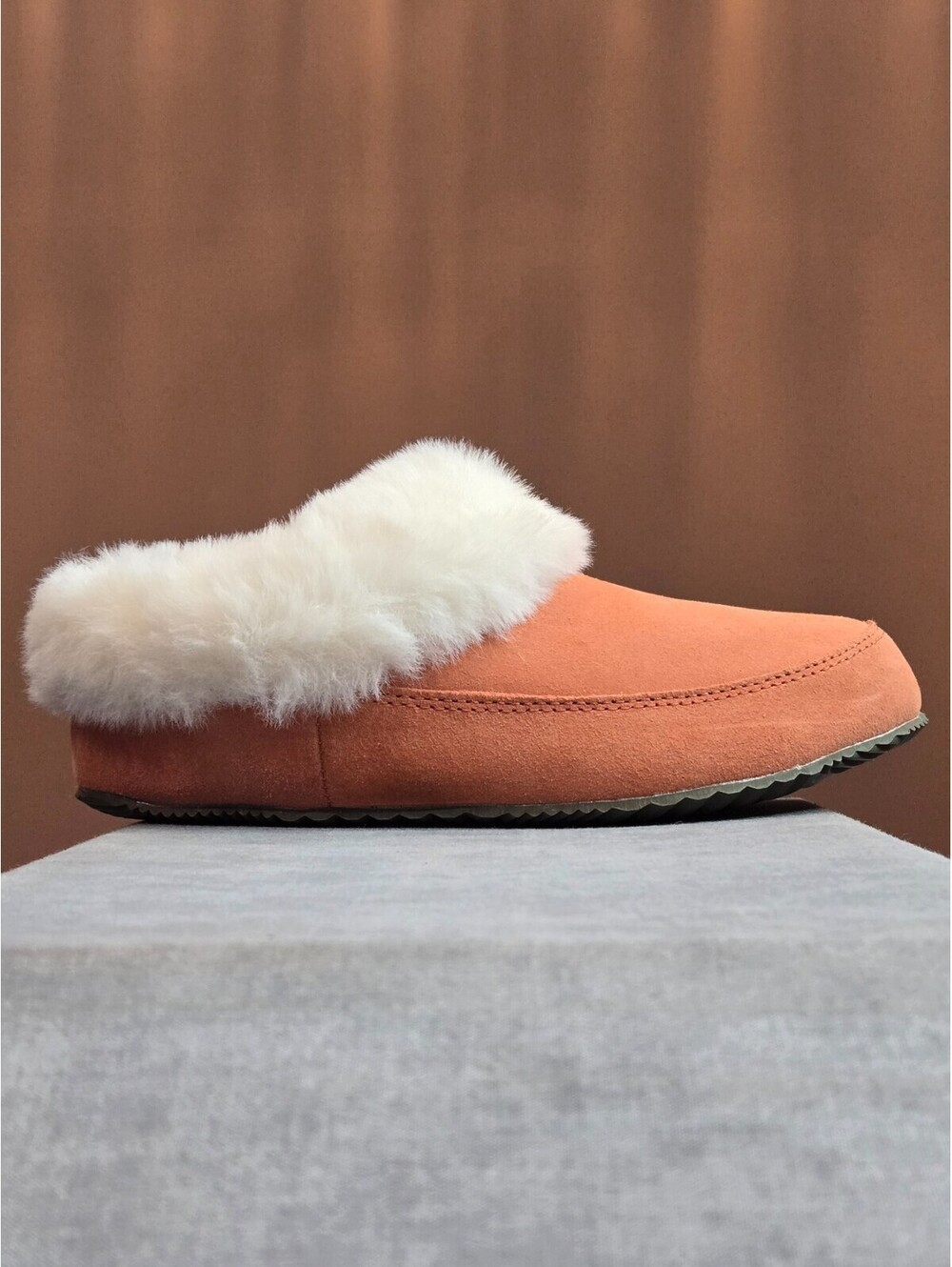 Sorel Go Coffee Run Suede Slippers - Pink (NL3692-851) Women's 6 NEW, NO BOX